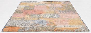 Paul Klee, matta, ”Florentinisches villenviertel”, maskingjord flossa, ca 200 x 140 cm.