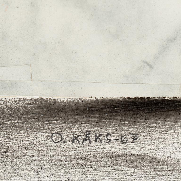 OLLE KÅKS, oil on panel, signed and dated -67.