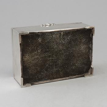 a silverbox, by CG Hallberg, Stockholm 1924.