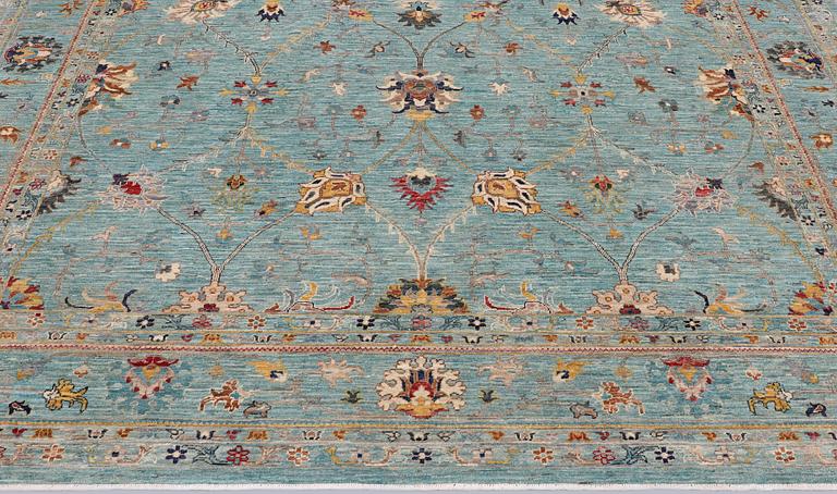 A carpet, Ziegler design, so-called Mamluk, approx. 367 x 274 cm.
