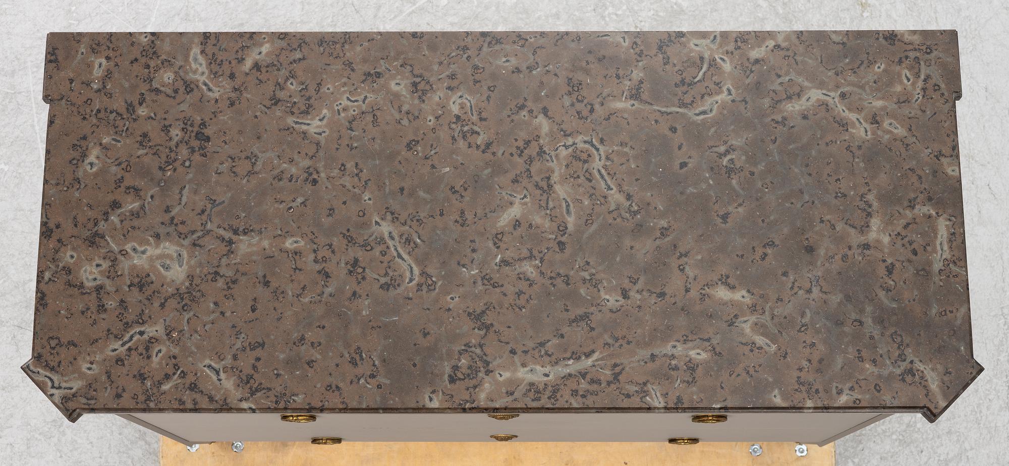 Byrå, Gustaviansk stil, 1900-talets mitt.