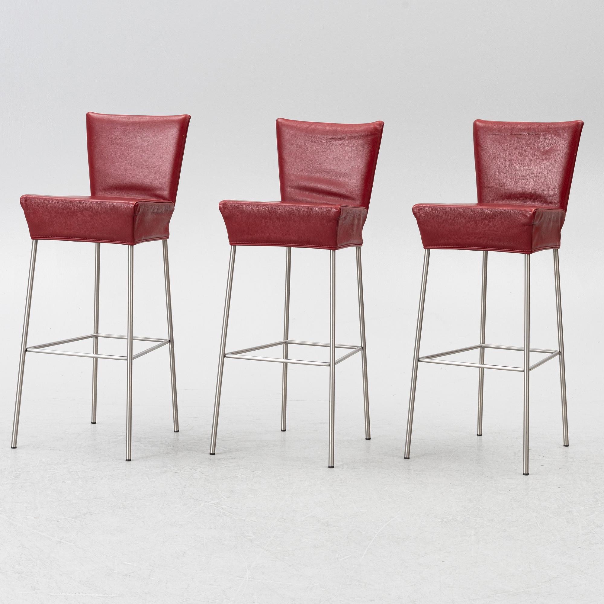 Gerard van den Berg, Barstolar, 3 st, "Orea", Label.