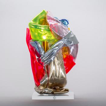 JAN NALIWAJKO, skulptur, perspex/akryl, signerad.