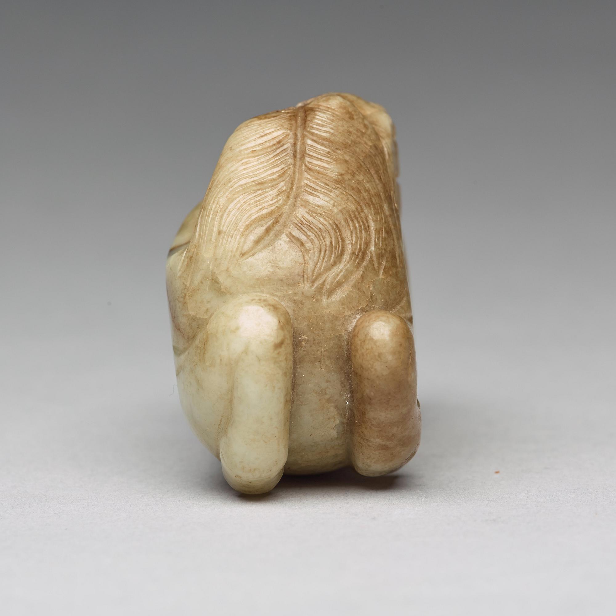 FIGURIN, nefrit. Mingdynastin (1368-1644).