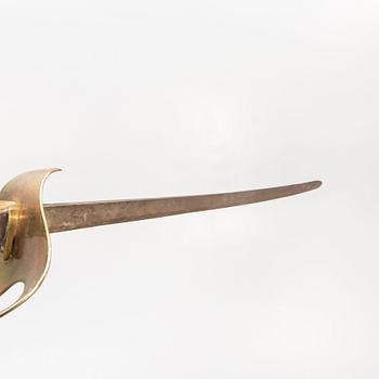 A pair of Swedish cavalry swords 1854 pattern.