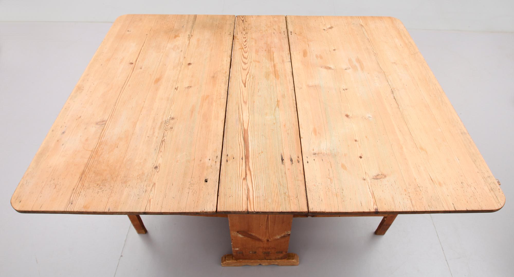SLAGBORD, 1800-talets mitt.