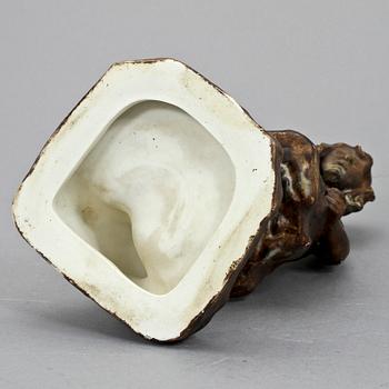SKULPTUR, porslin, Alice Nordin, Gustavsberg, 1900-tal.
