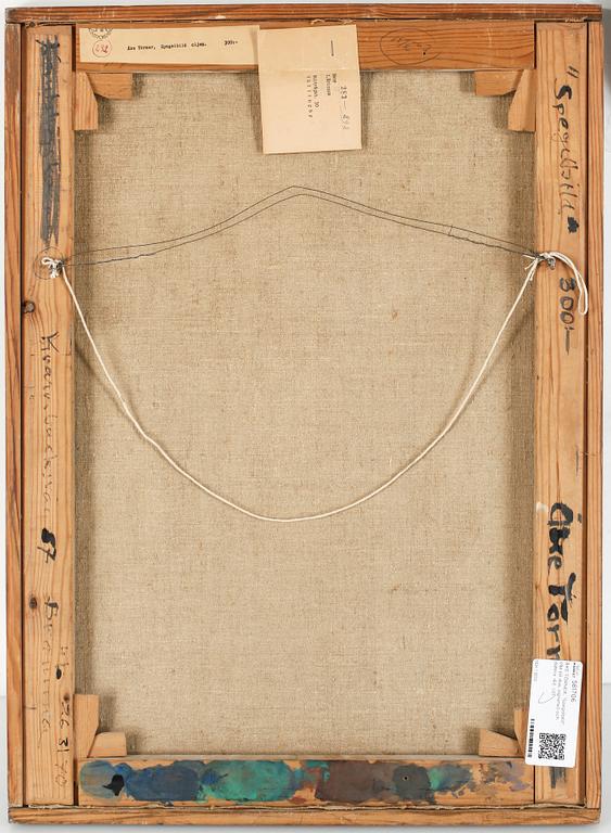 ÅKE TÖRNER, "Spegelbild", olja på duk, signerad och datera -65.