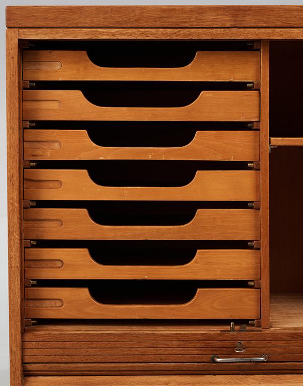 HANS J WEGNER, a set of 3 storage units for Plan møbler, Denmark 1940-50's.