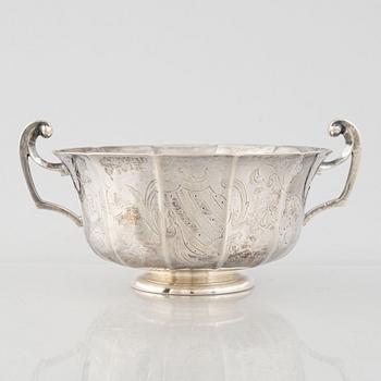 Bowl, silver, K. Anderson, Stockholm, 1929.