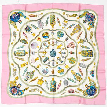 Hermès, scarf, "Qu'importe le flacon".