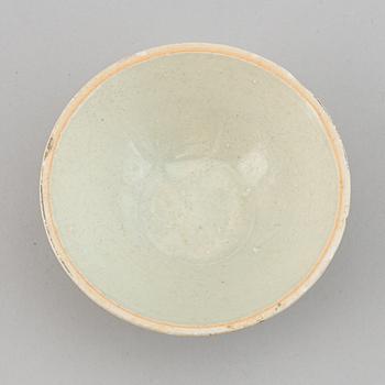 A ceramic bowl, presumably Song dynasty (960-1279).