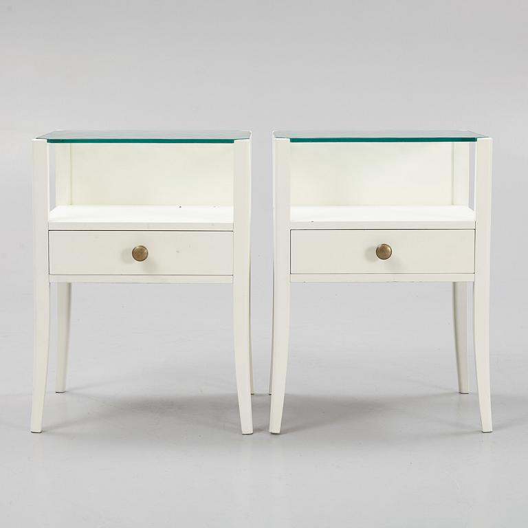 Sängbord, ett par, 1930/40-tal.