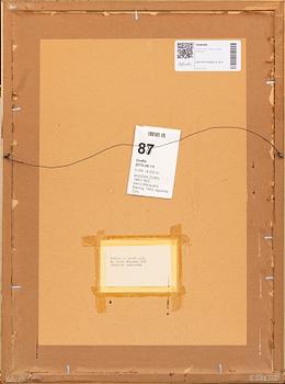 Anders Zorn, a signed etching from 1893.