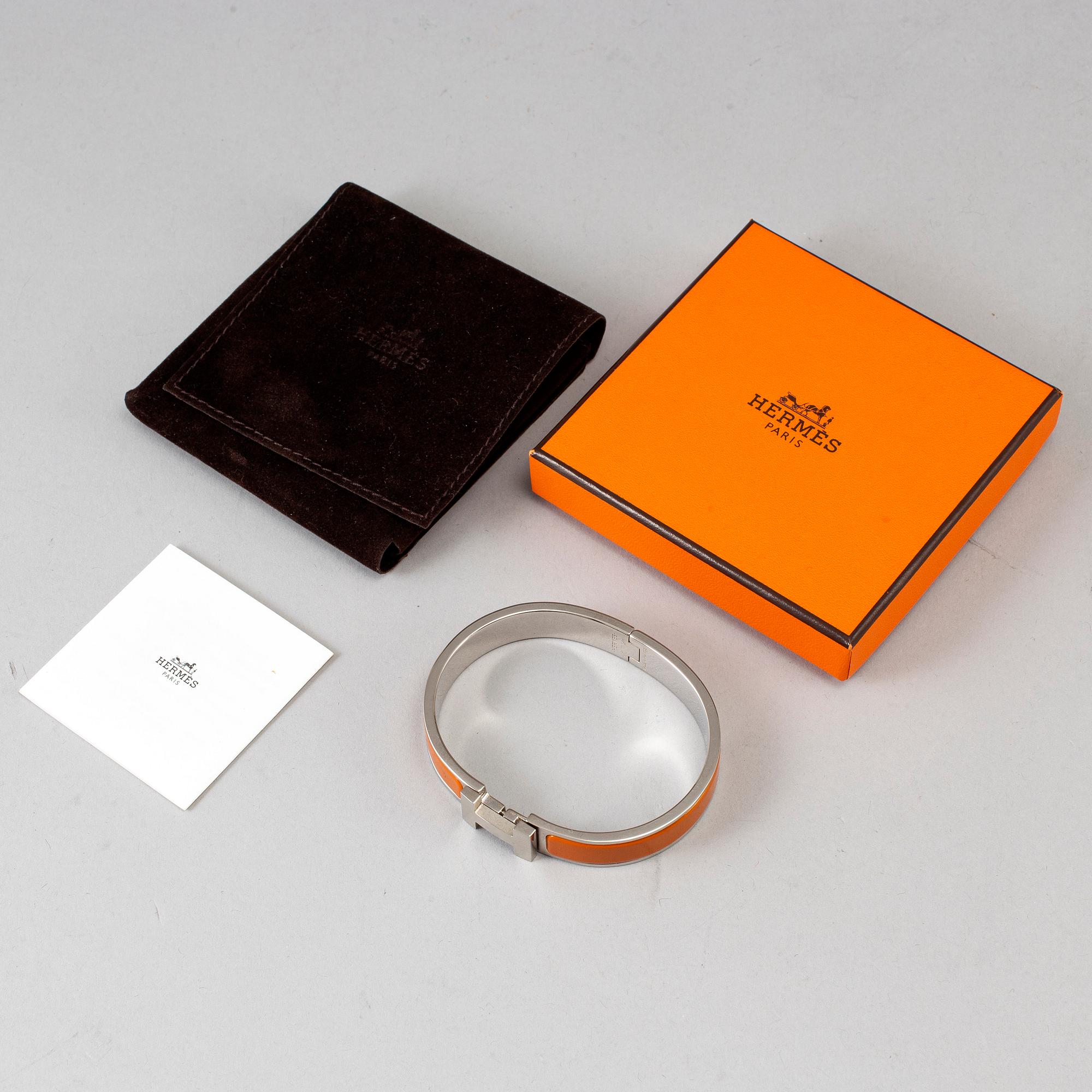 HERMÈS, armband, "Clic H".