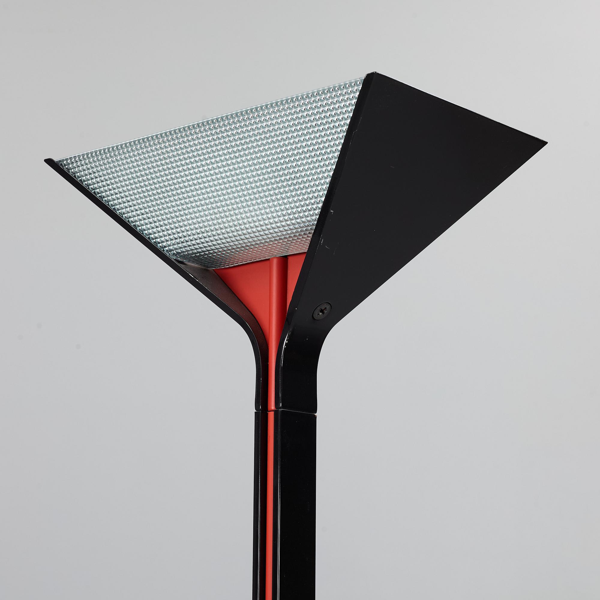 Tobia Scarpa, a pair of 'Papillona' floor lamps, Flos, Italy.