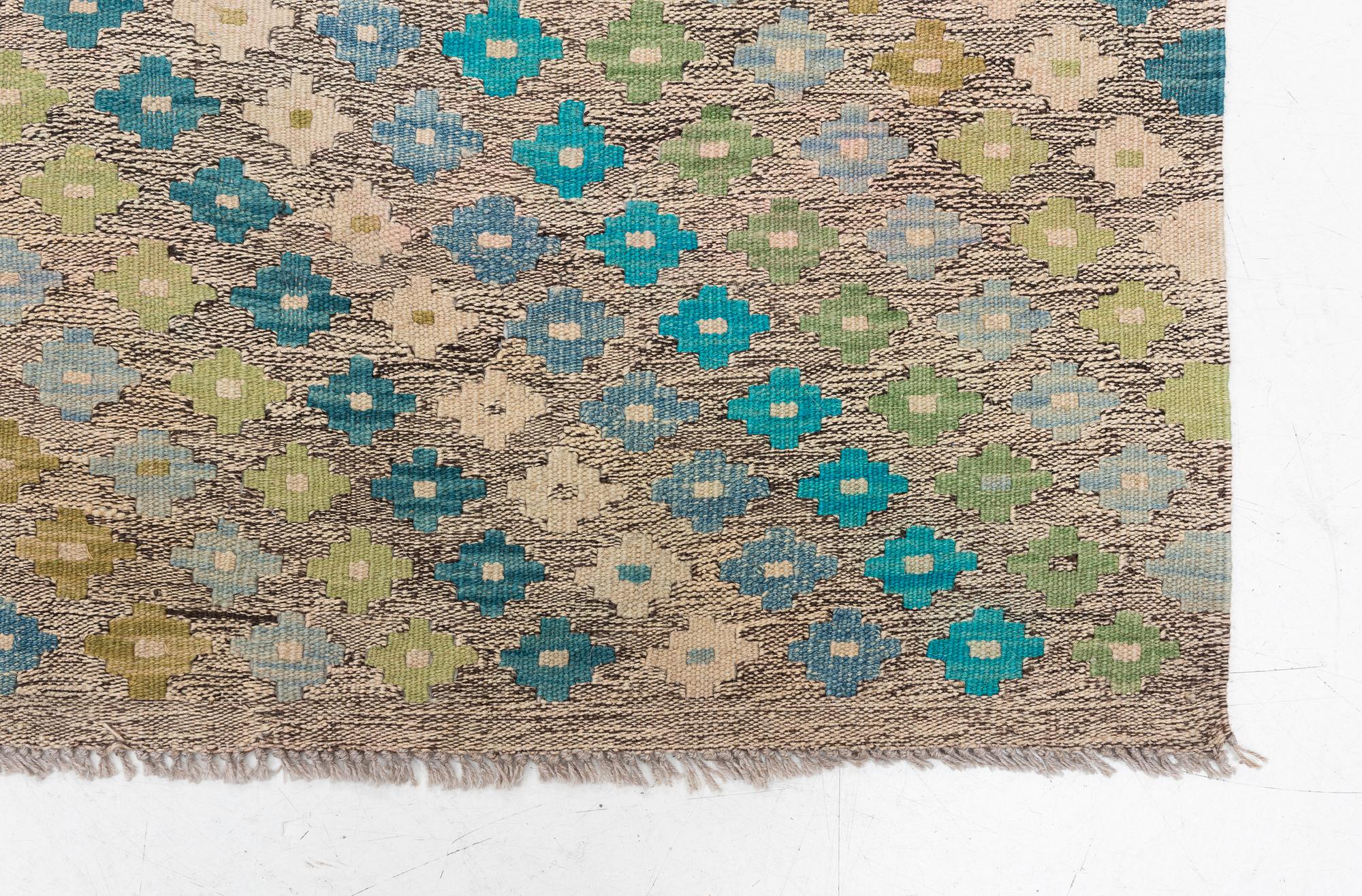 Kilim, modern, approx. 300 x 205 cm.