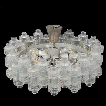 Gert Nyström, taklampa, "Festival", Fagerhult, 1960/70-tal.