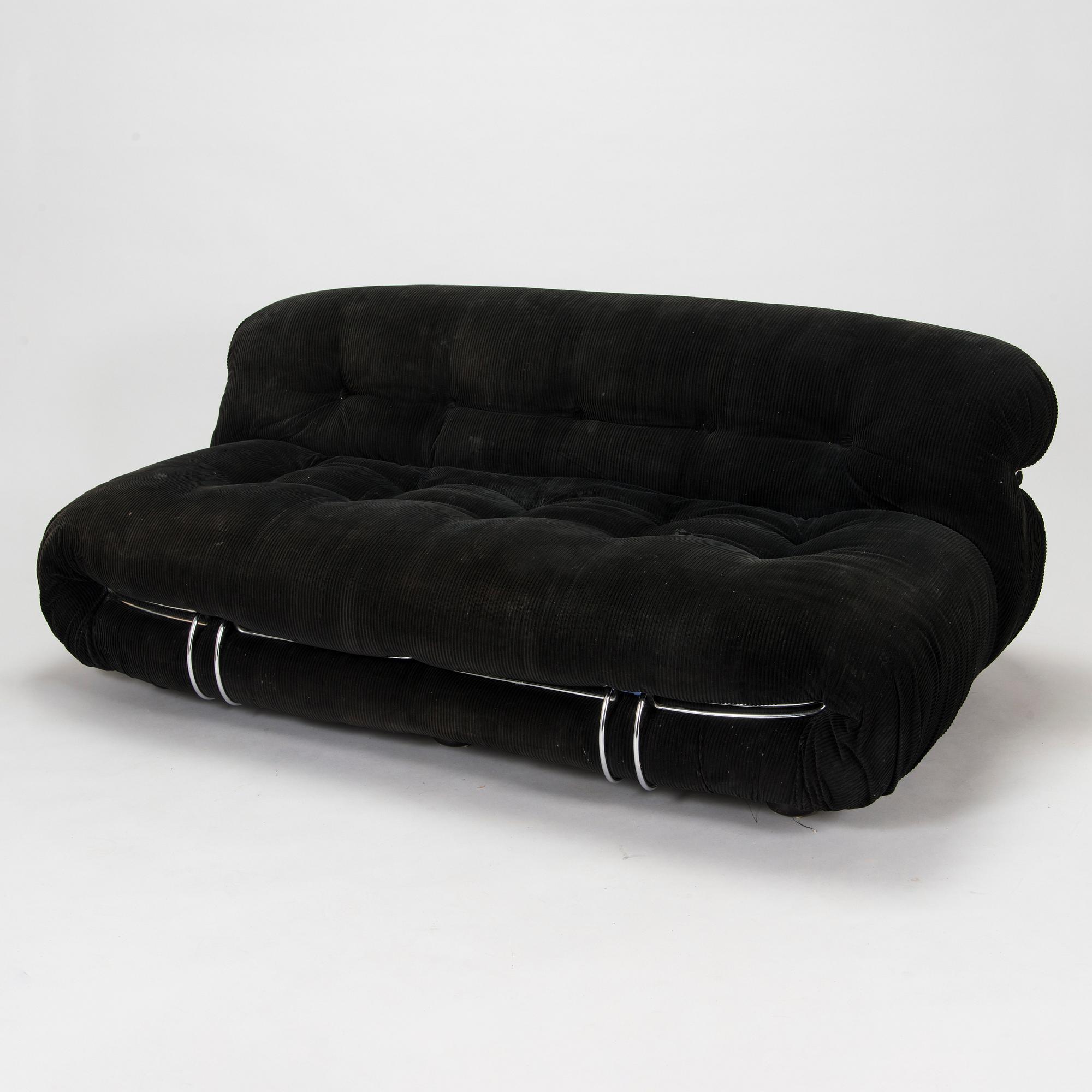 Arfa Scarpa & Tobia Scarpa, soffa, "Soriana", Cassina, Italien. Formgiven 1970.