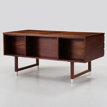 KAI KRISTIANSEN, a palisander desk, Feldballes Møbelfabrik, Denmark 1960-70's.