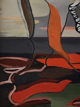 Siri Rathsman, olja på duk, signerad och daterad 1936.