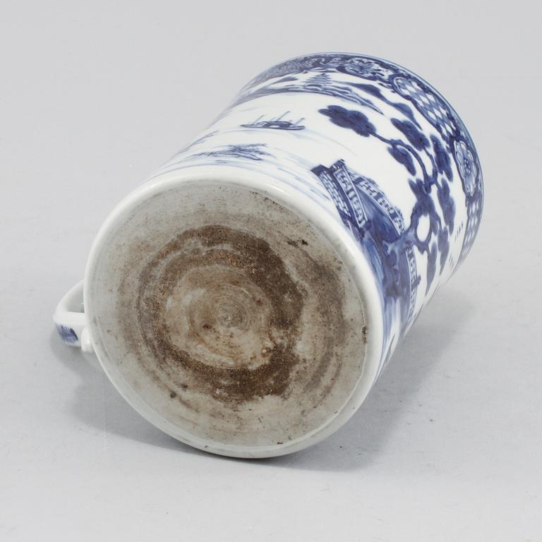 MUGG, porslin, Kina, 1800-tal.