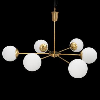 A ceiling lamp, Sputnik model, contemporary.