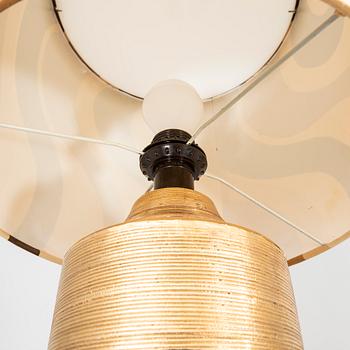 A pair of Bittosi/Bergboms ceramic table lamps later part of the 20th century.