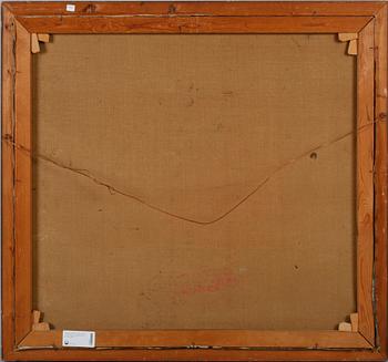 OKÄND KONSTNÄR, olja på duk, monogramsign RS och dat 1925.