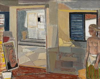 Birger Ljungqvist, In the studio.