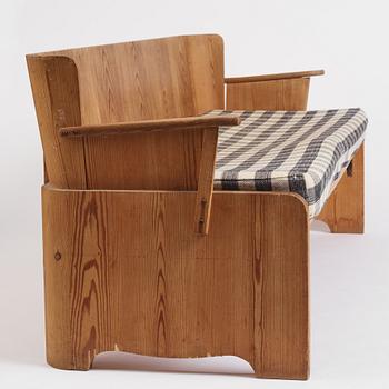 Göran Malmvall, a sports cabin sofa, model "322", Karl Andersson och Söner, Sweden 1940s.