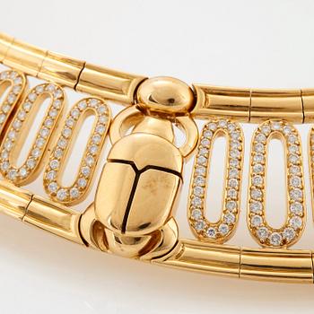 Cartier "Scarab" a necklace.