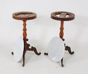 PELARBORD, ett par, nyrokoko, 1800-talets andra hälft.