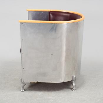 MATS THESELIUS, fåtölj, "Aluminium Chair", Källemo,