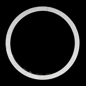 RING, platina, Wiwen Nilsson, Lund, 1960. Vikt 9,5g.