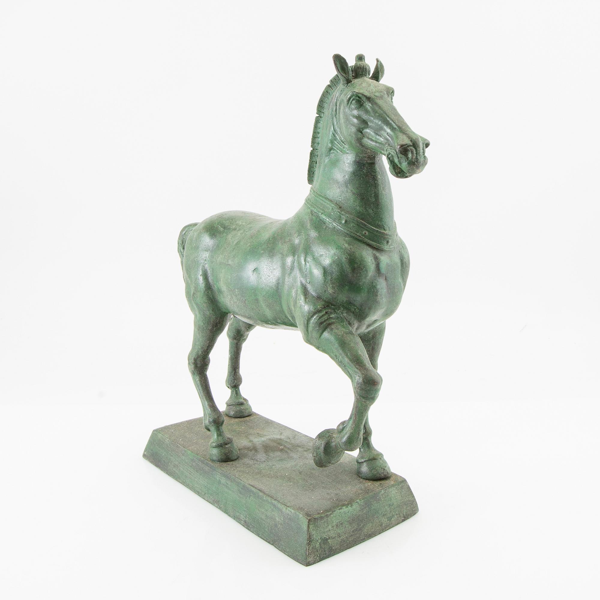 Sculpture "The Byzantine Horses" modern copy.