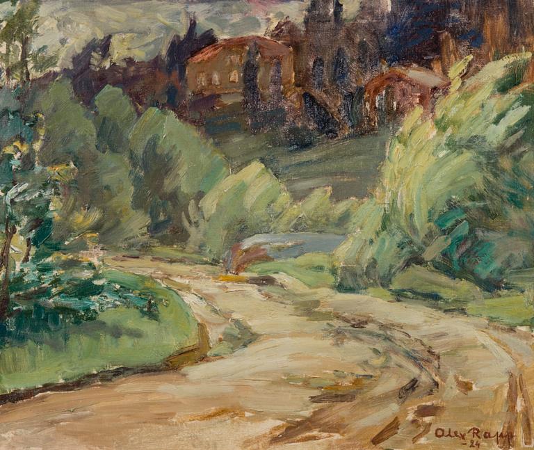 ALEX RAPP, olja på duk, signerad och daterad -24.