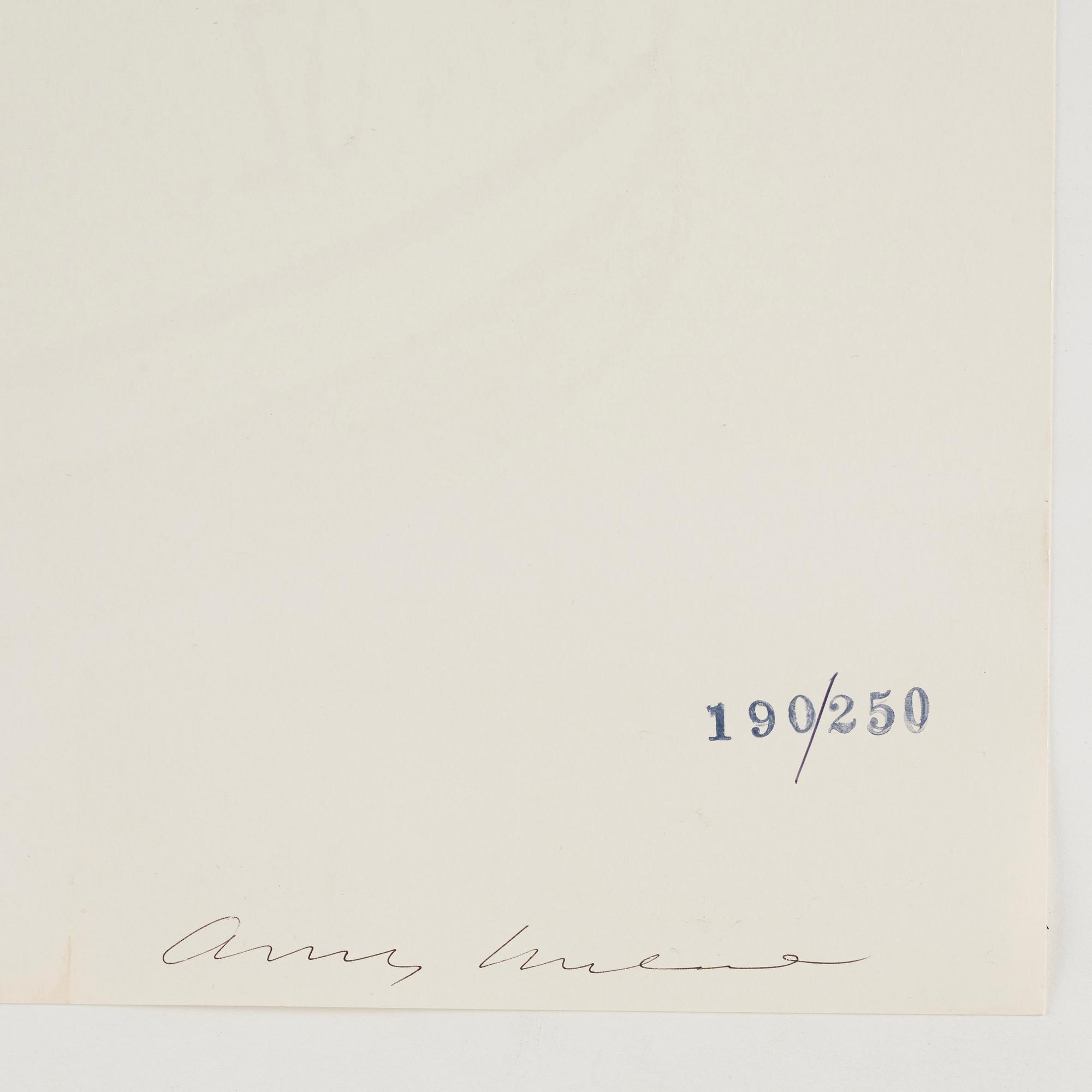Andy Warhol, "Vegetarian Vegetable, from Campbell's Soup Ⅱ".