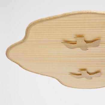 Hans Bergström, plafond, "Molnet", ateljé Lyktan, Åhus, 1940-50-tal.