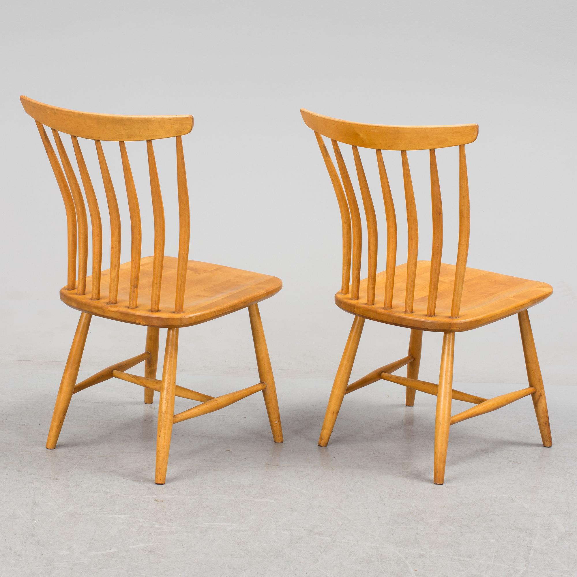 STOLAR, ett par, Åkerblom, 1900-talets andra hälft.