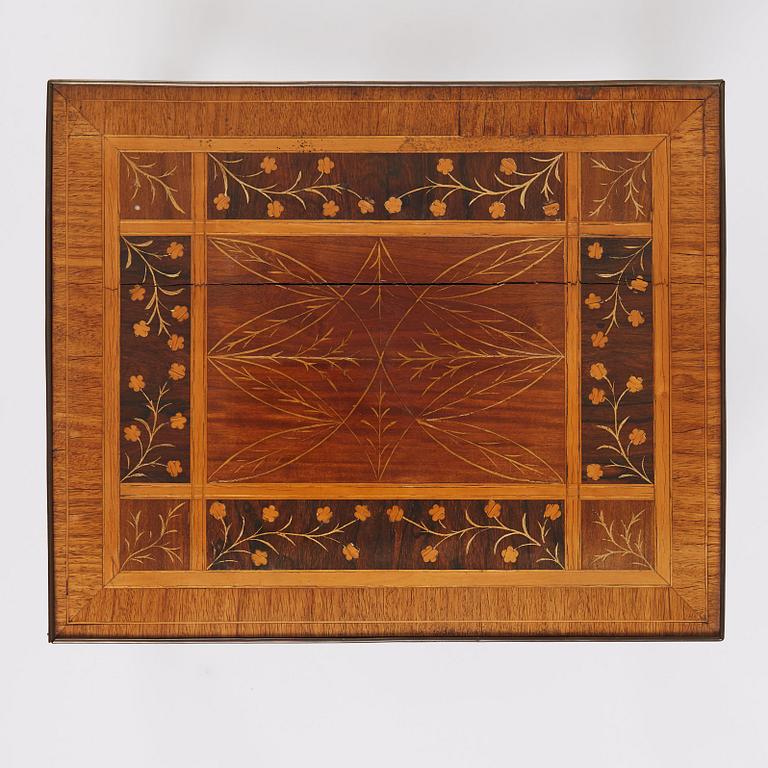 Bord, tillskrivet Jonas Westring (1772-1828) Gränna, ca år 1800, Sengustavianskt.