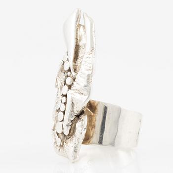 Rosa Taikon, ring, sterlingsilver, Stockholm, 1997.