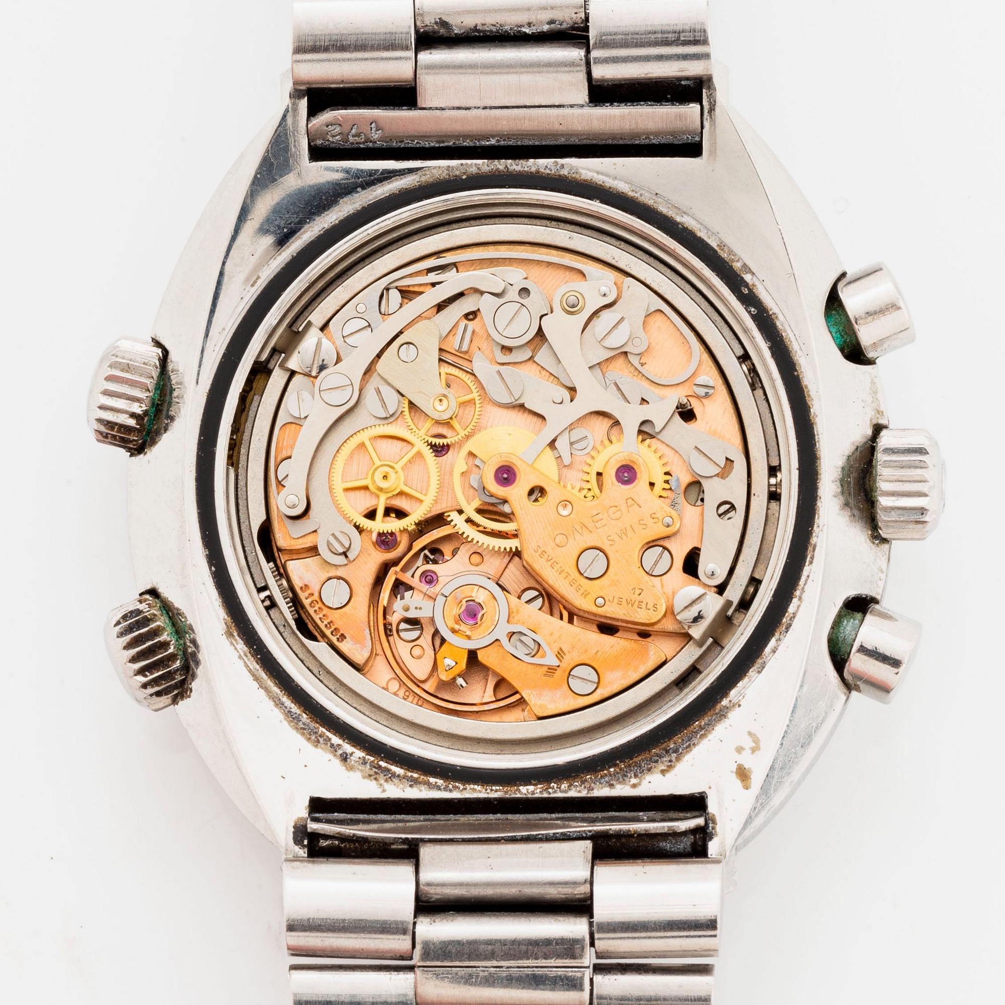 Omega, Flightmaster, chronograph, "Tropical Dial".