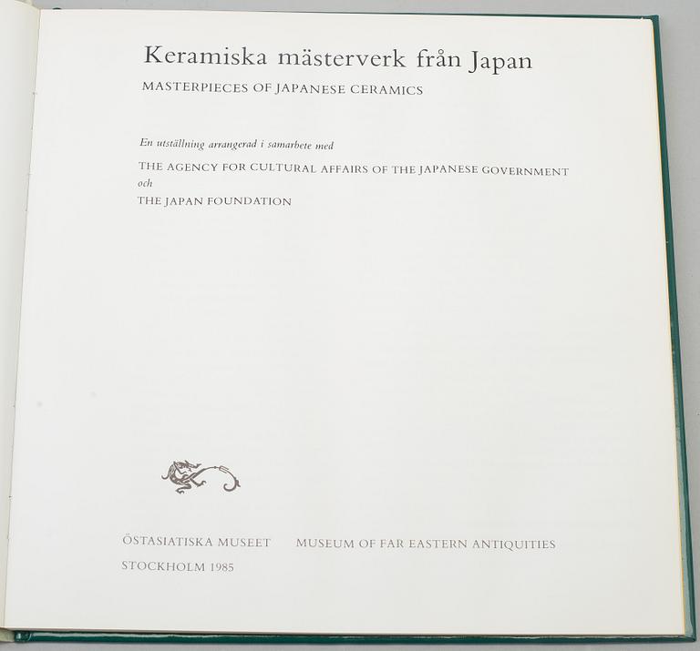 10 books on chinese and japanese works of art.