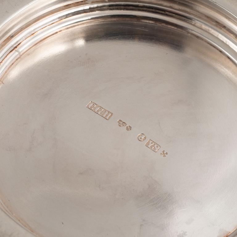 A Swedish Parcel-Gilt Silver Beaker, mark of CG Hallberg, Stockholm 1949.