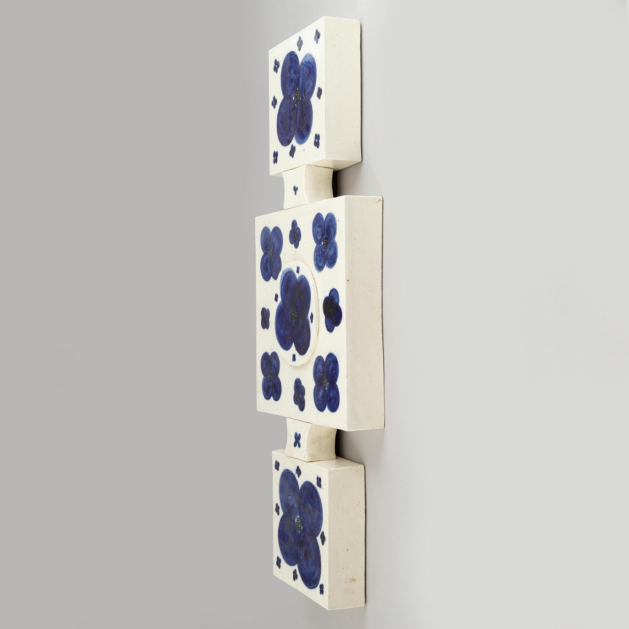 Sylvia Leuchovius, a stoneware wall sculpture, Rörstrand.