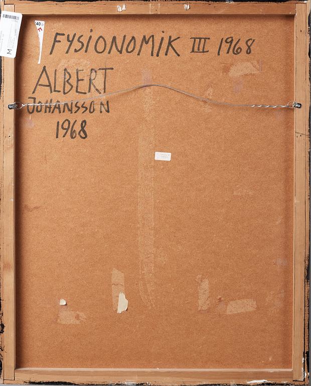 Albert Johansson, "Fysionomik III".