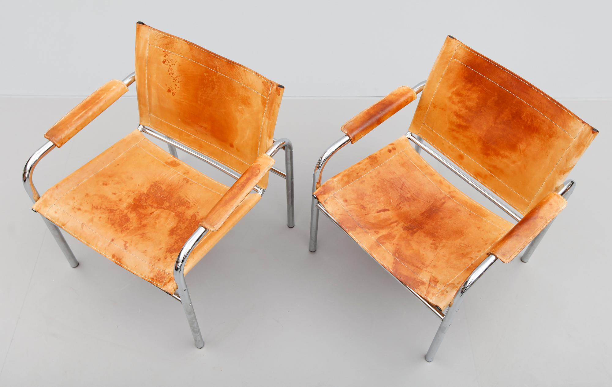 KARMSTOLAR, 1 par, 1900-talets andra hälft.