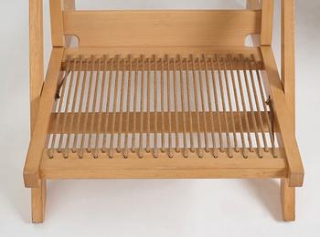 Hans J. Wegner, Hans J Wegner, a pair of "CH-03" easy chairs for Carl Hansen & Søn, Denmark, 1960-70's.