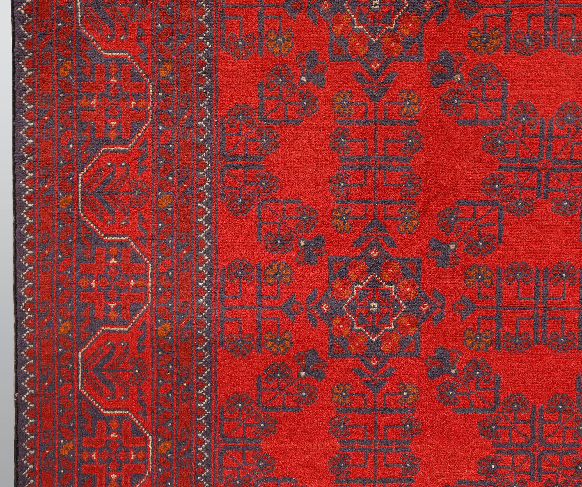 A carpet, Afghan, sk Khan Mohammadi, ca 230 x 165 cm.